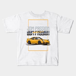 Mazda RX7 JDM Passion Kids T-Shirt